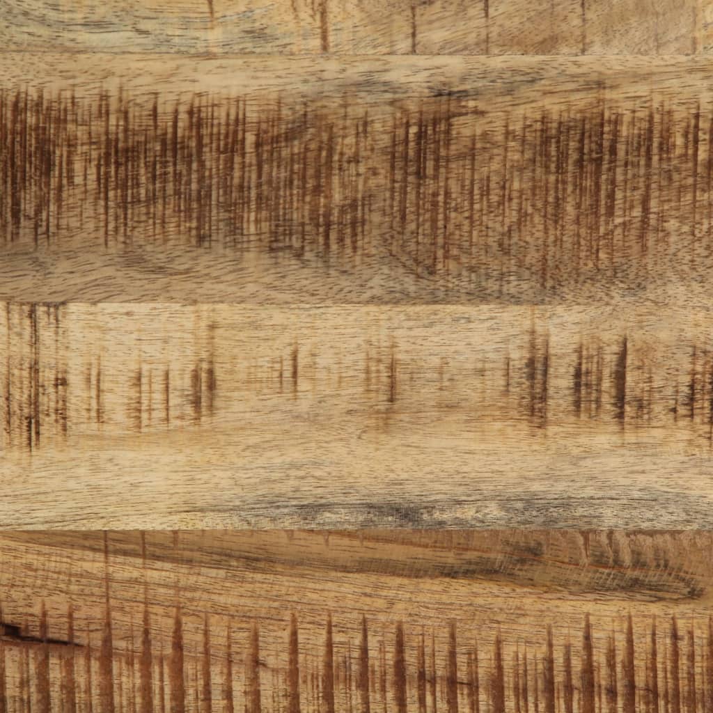 Meuble TV 100x42x40 cm bois massif de manguier brut - Fixations & meubles de rangement multimédia