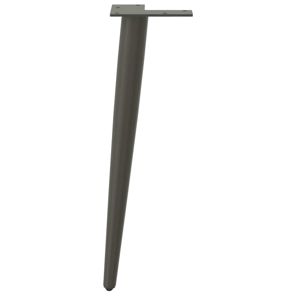 Pieds de table basse forme conique 4 pcs anthracite 30-31 cm - Pieds de table