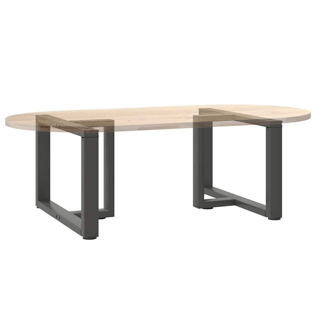 Pieds de table basse forme de T 2pcs anthracite 60x25x(42-43)cm - Pieds de table