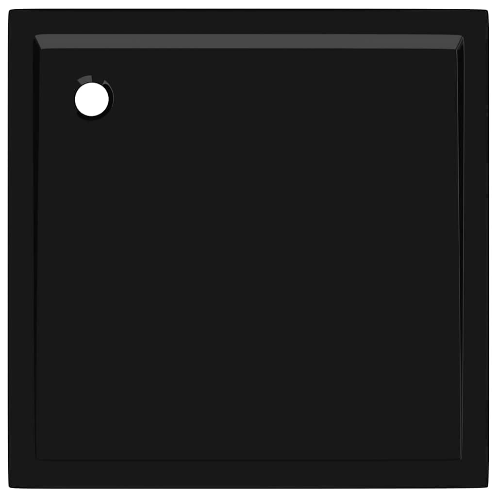 Receveur de douche carré ABS Noir 80x80 cm - Bacs de douche