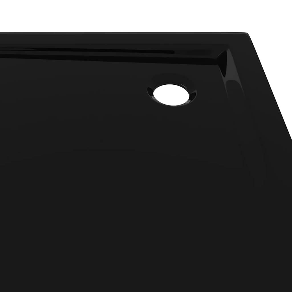 Receveur de douche carré ABS Noir 80x80 cm - Bacs de douche