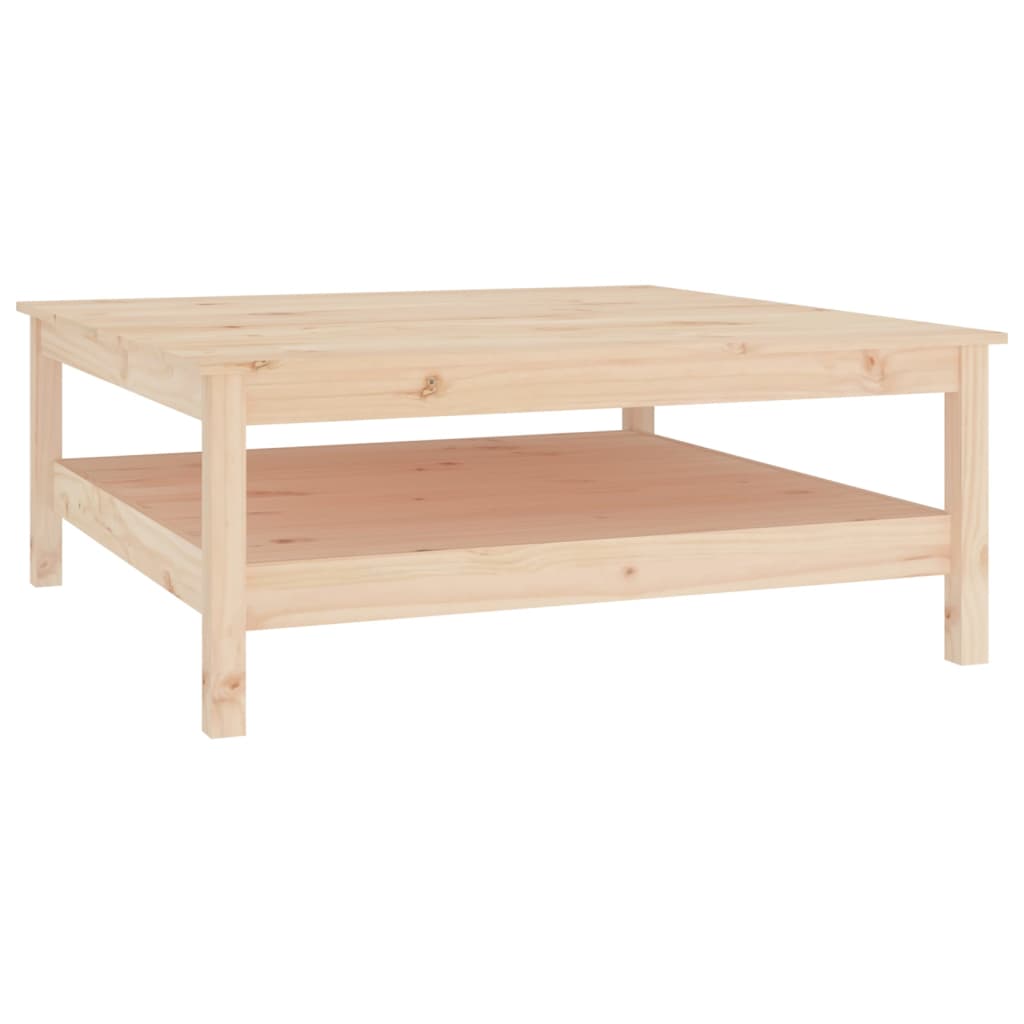 Table basse 100x100x40 cm Bois massif de pin - Tables basses