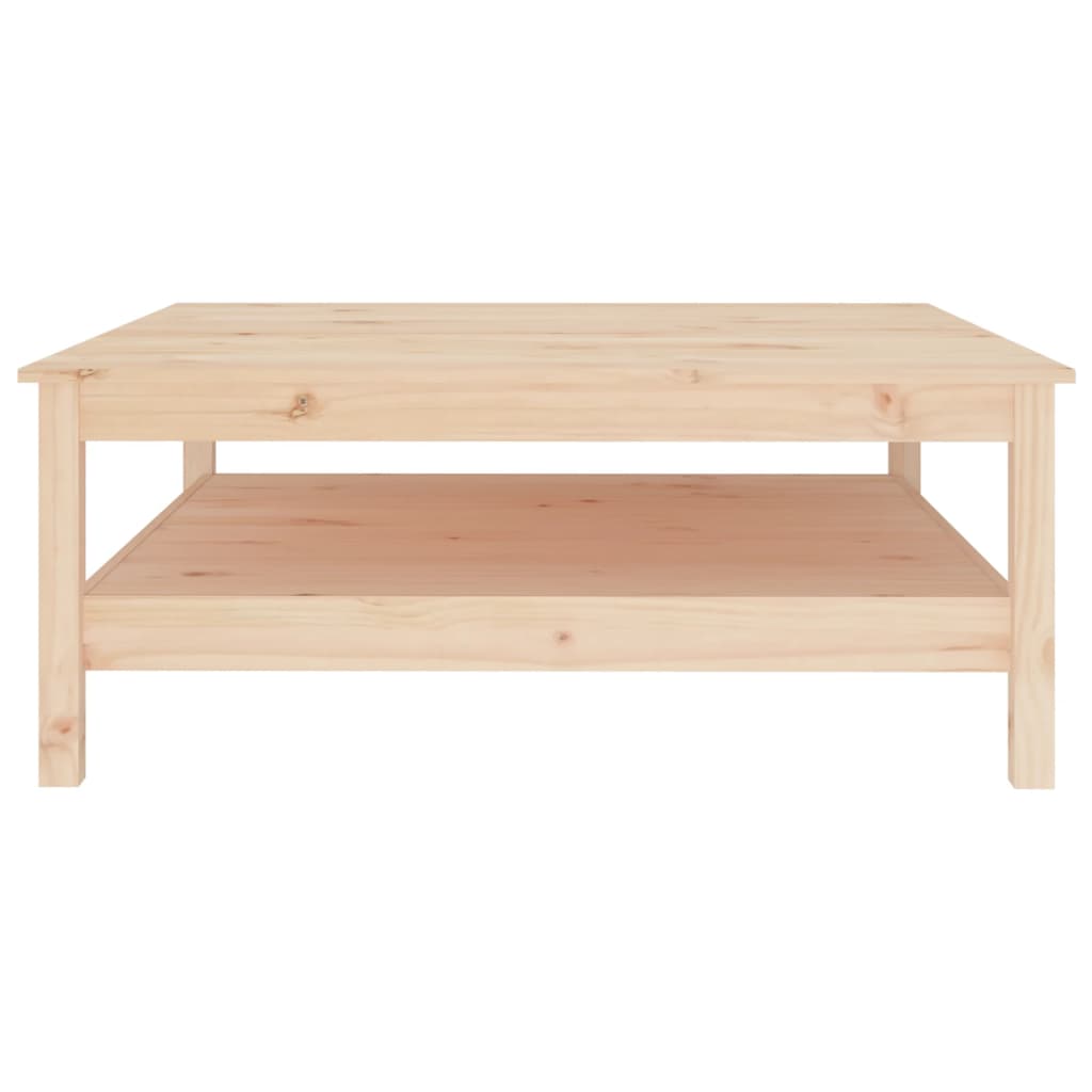Table basse 100x100x40 cm Bois massif de pin - Tables basses