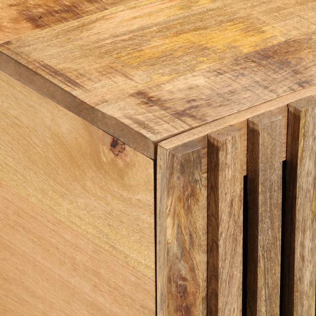 Table basse 100x55x40 cm bois de manguier massif brut - Tables basses