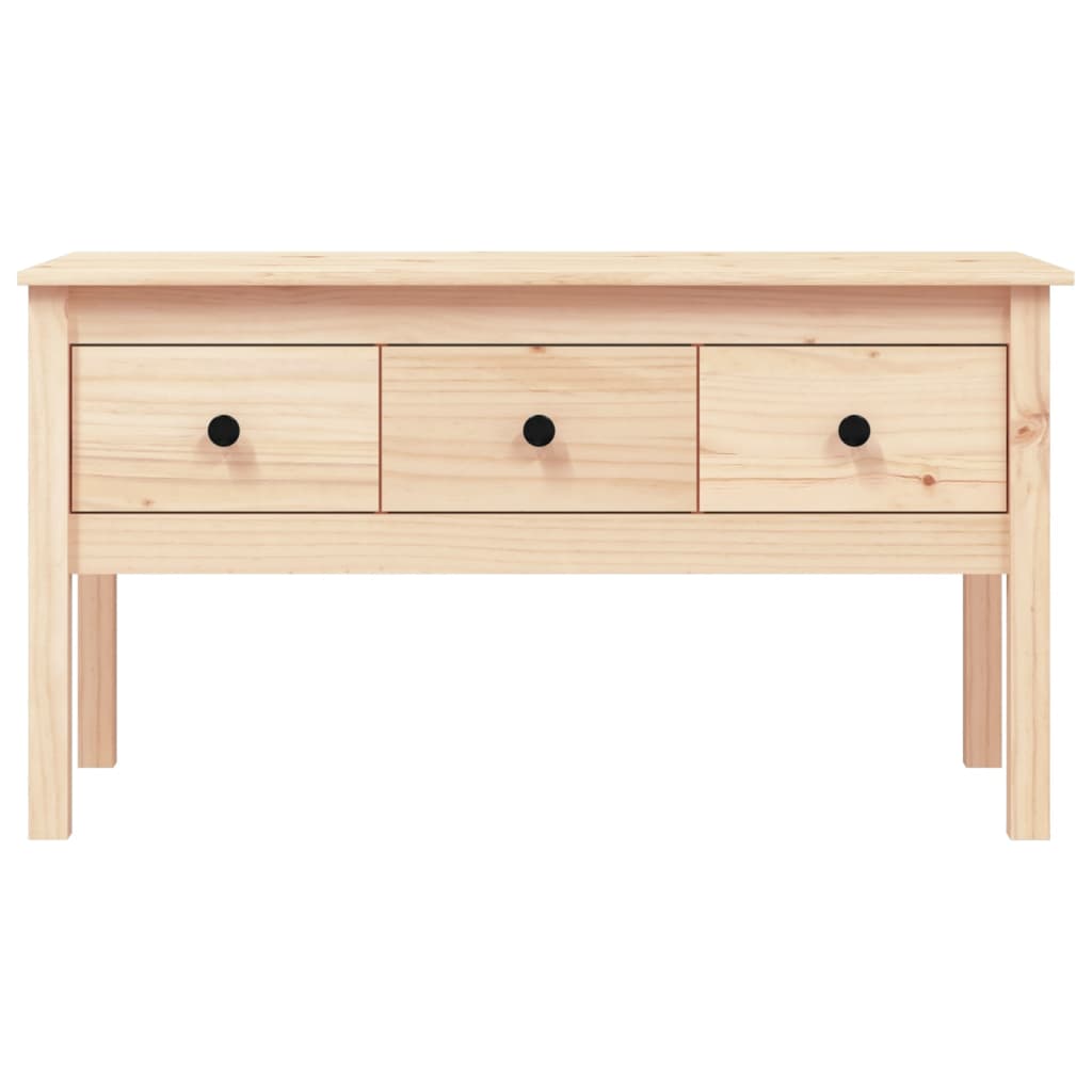 Table basse 102x49x55 cm Bois massif de pin - Tables basses