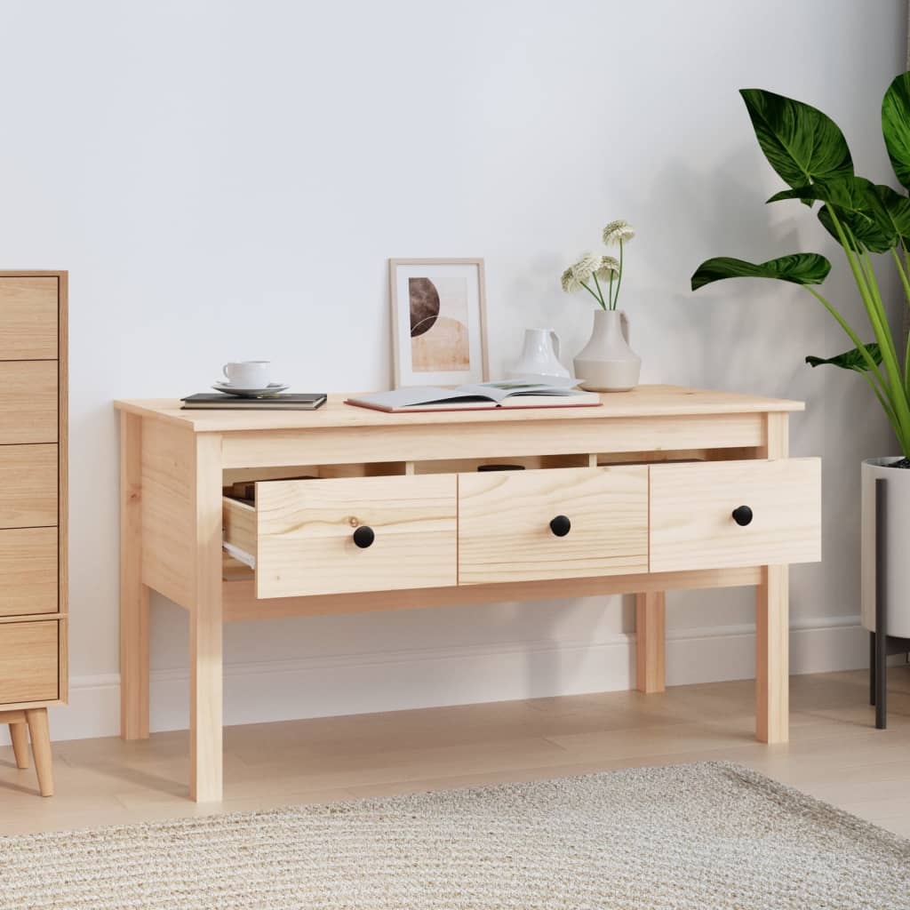 Table basse 102x49x55 cm Bois massif de pin - Tables basses