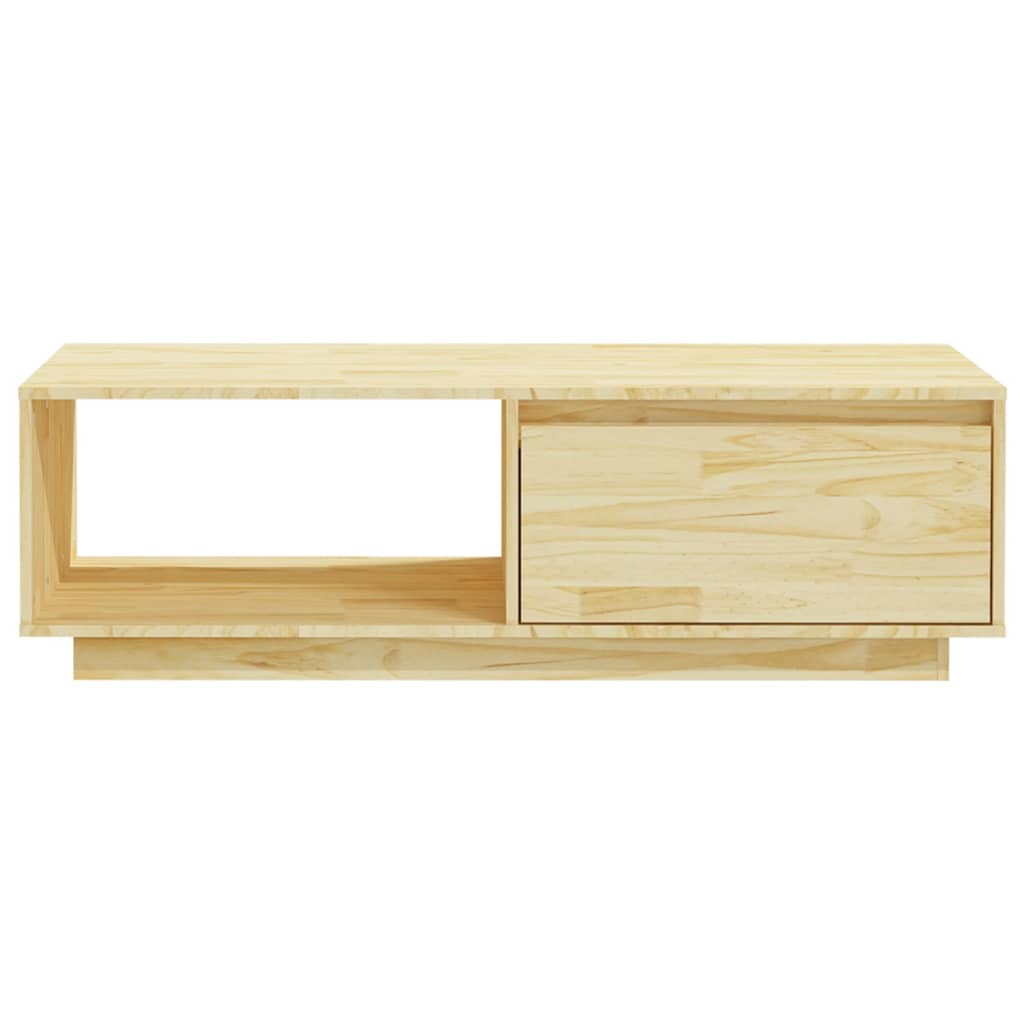 Table basse 110x50x33,5 cm bois de pin massif - Tables basses