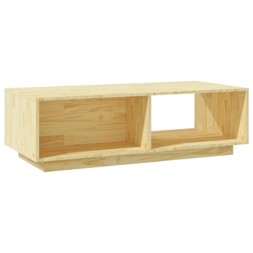Table basse 110x50x33,5 cm bois de pin massif - Tables basses