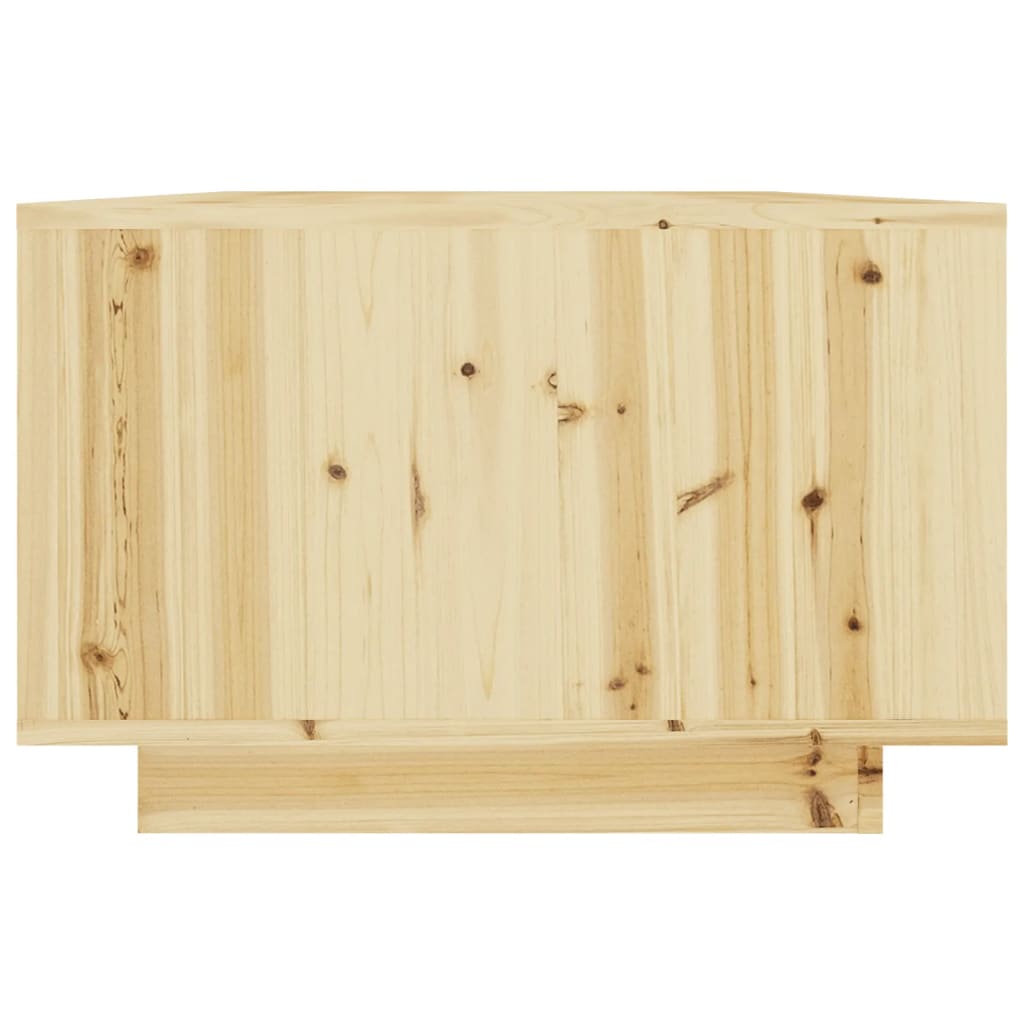 Table basse 110x50x33,5 cm bois de sapin massif - Tables basses