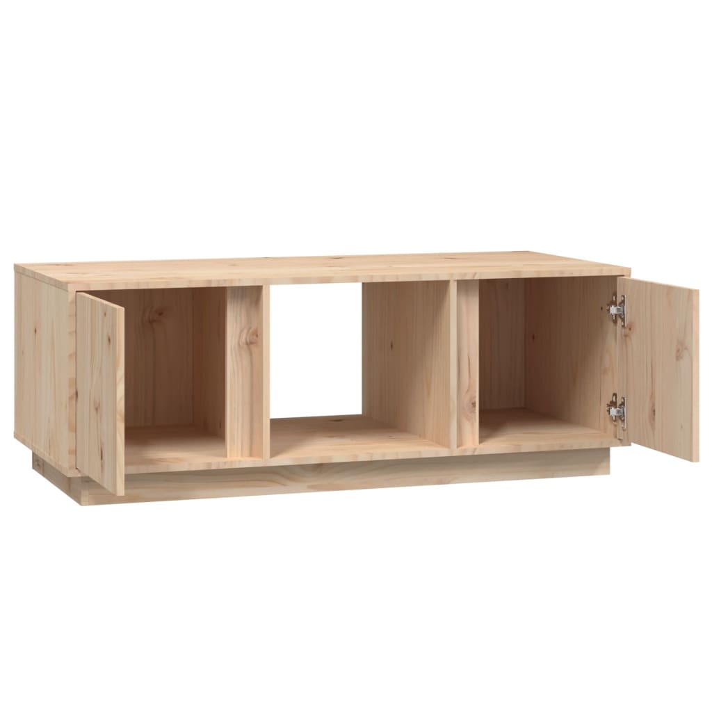 Table basse 110x50x40 cm Bois massif de pin - Tables basses
