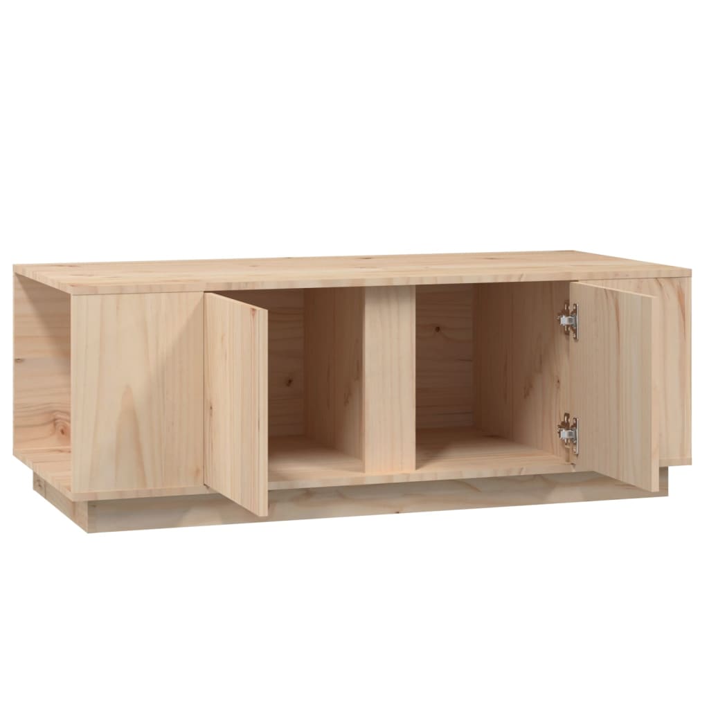 Table basse 110x50x40 cm Bois massif de pin - Tables basses