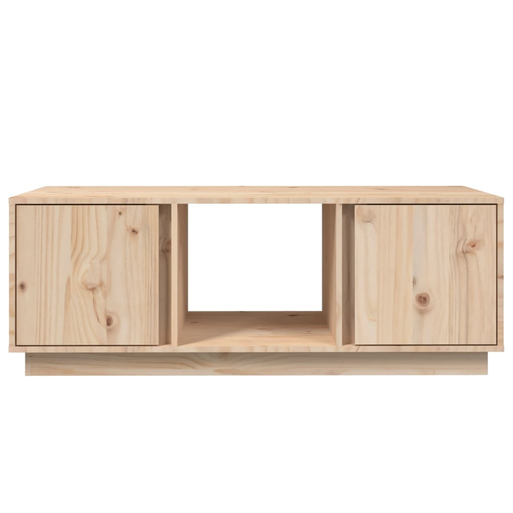 Table basse 110x50x40 cm Bois massif de pin - Tables basses