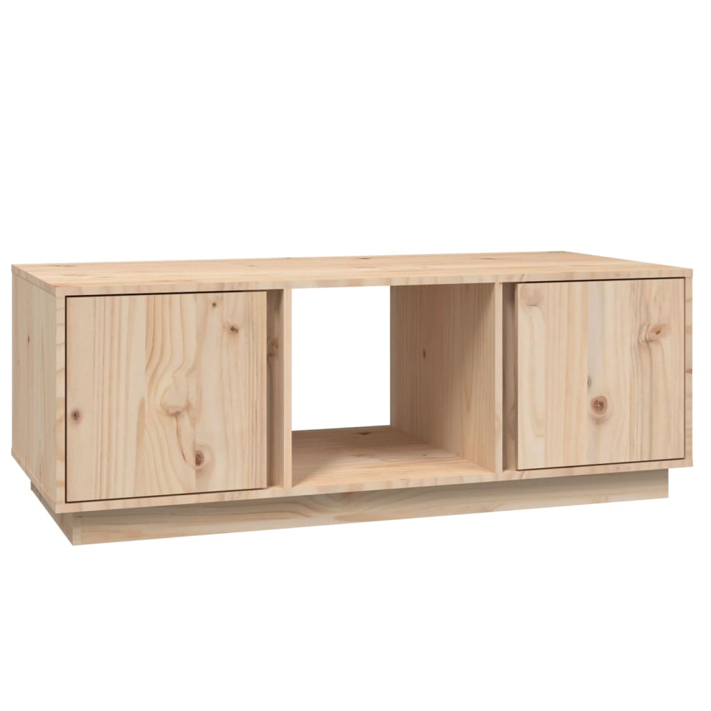 Table basse 110x50x40 cm Bois massif de pin - Tables basses