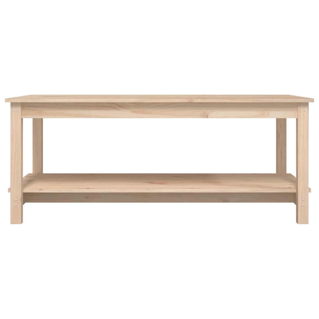 Table basse 110x55x45 cm Bois massif de pin - Tables basses