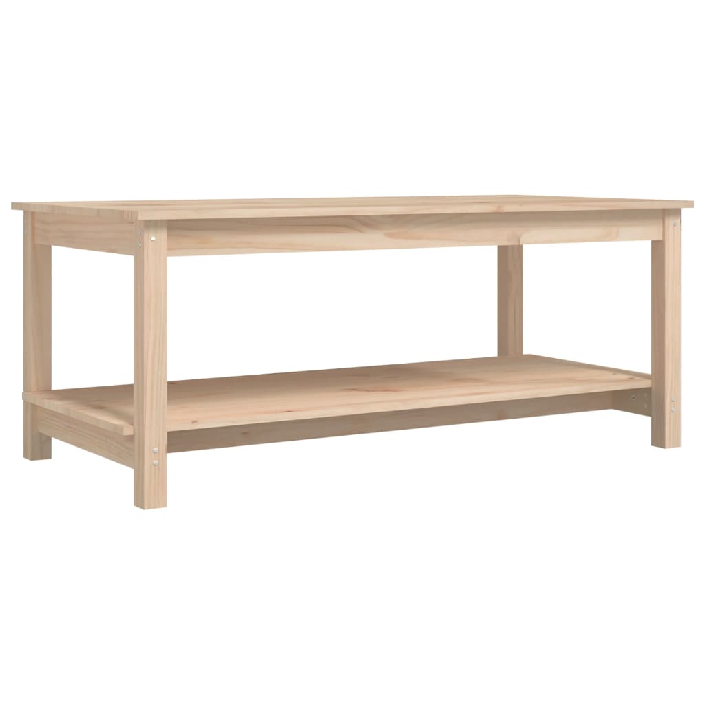 Table basse 110x55x45 cm Bois massif de pin - Tables basses