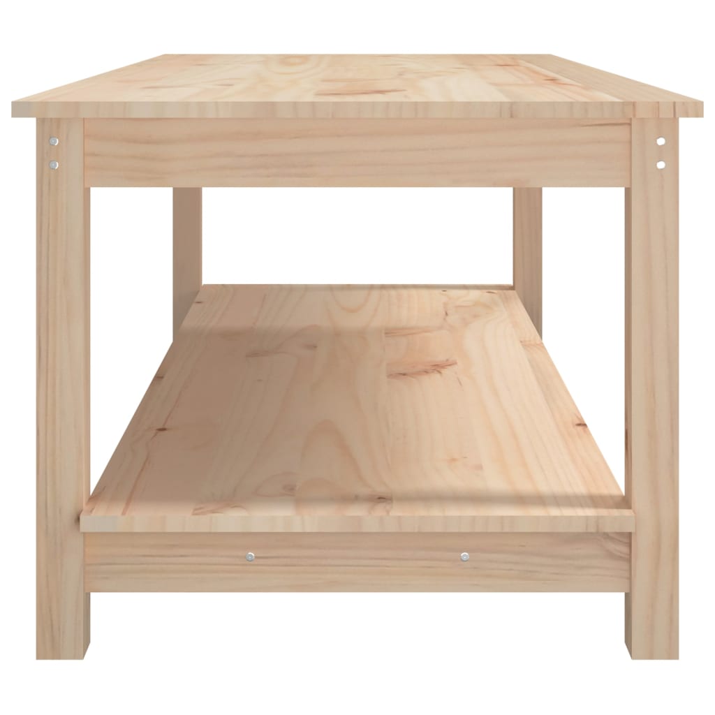 Table basse 110x55x45 cm Bois massif de pin - Tables basses