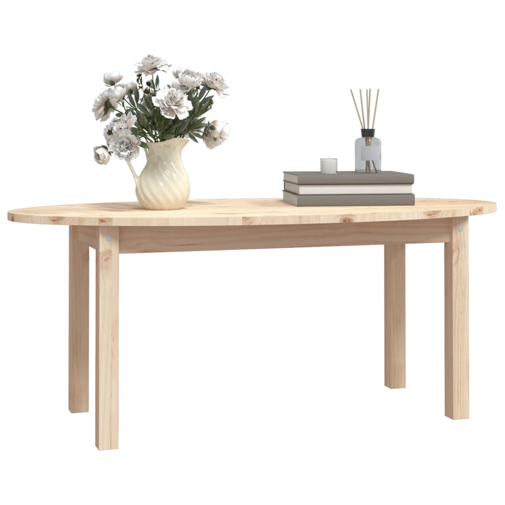 Table basse 110x55x45 cm Bois massif de pin - Tables basses