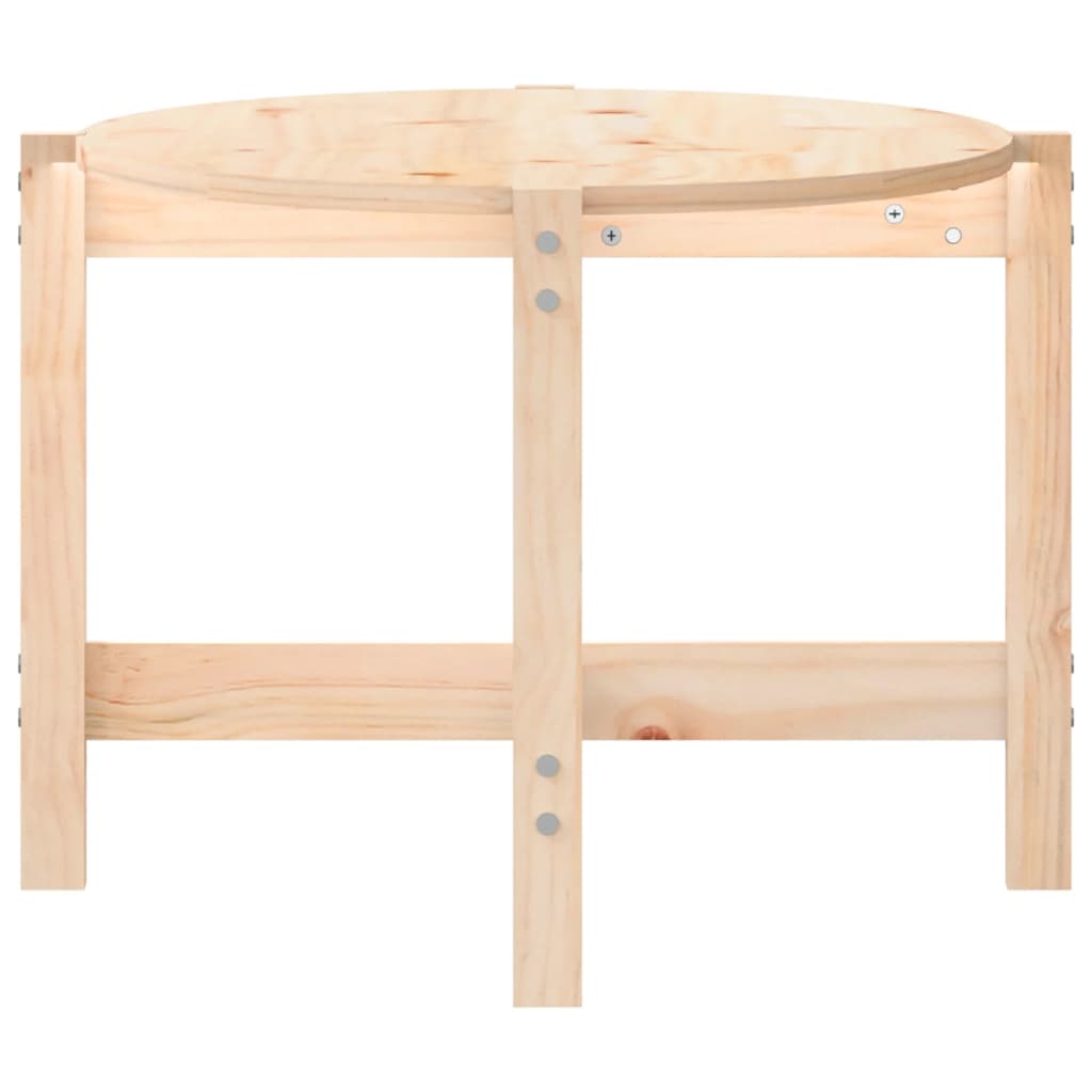 Table basse 118x63x45 cm Bois massif de pin - Tables basses