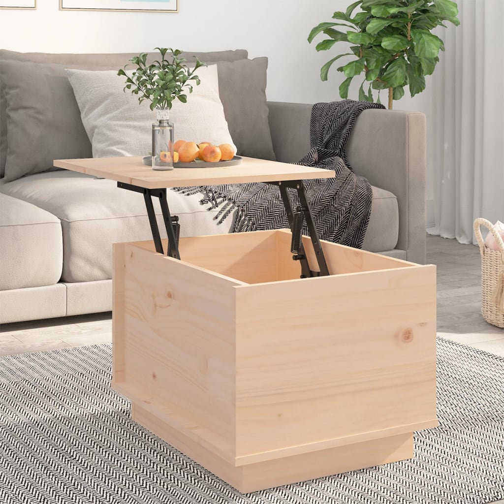 Table basse 40x50x35 cm Bois massif de pin - Tables basses