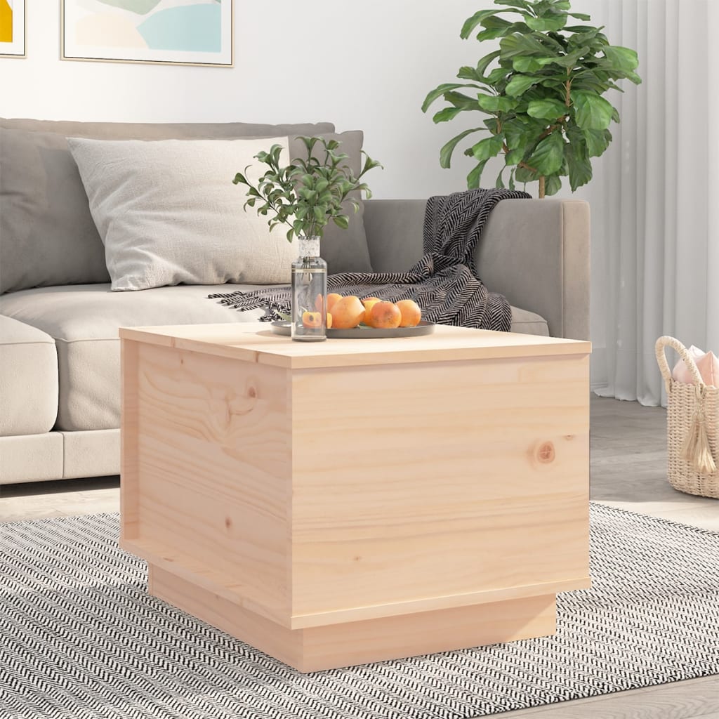 Table basse 40x50x35 cm Bois massif de pin - Tables basses