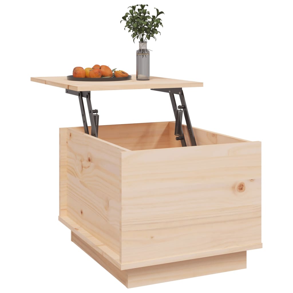 Table basse 40x50x35 cm Bois massif de pin - Tables basses