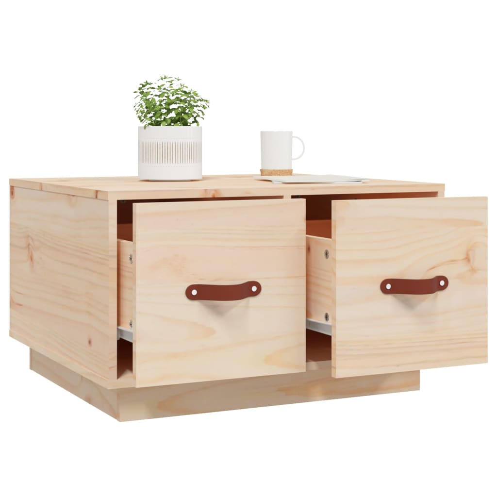 Table basse 60x53x35 cm Bois massif de pin - Tables basses