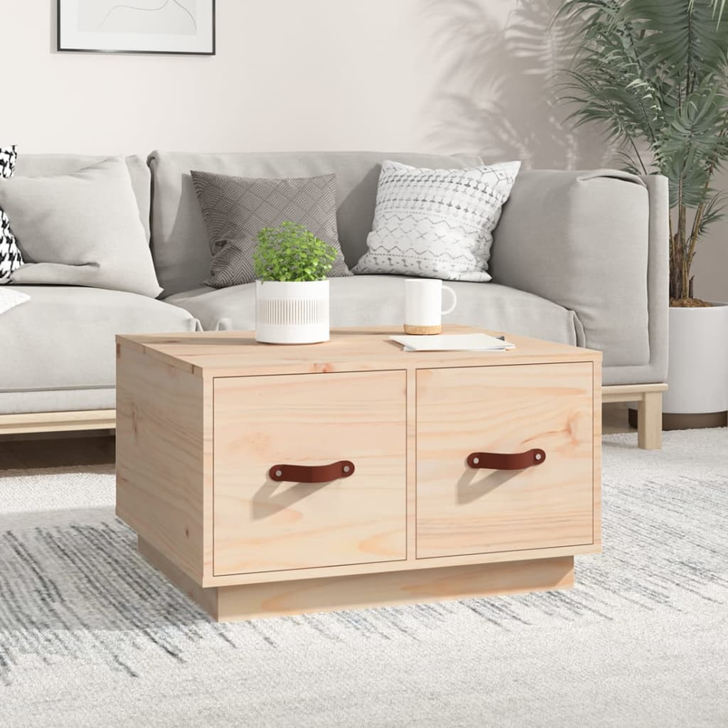 Table basse 60x53x35 cm Bois massif de pin - Tables basses