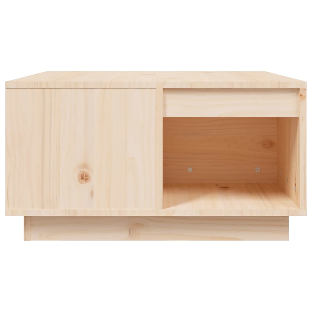 Table basse 60x61x32,5 cm Bois massif de pin - Tables basses