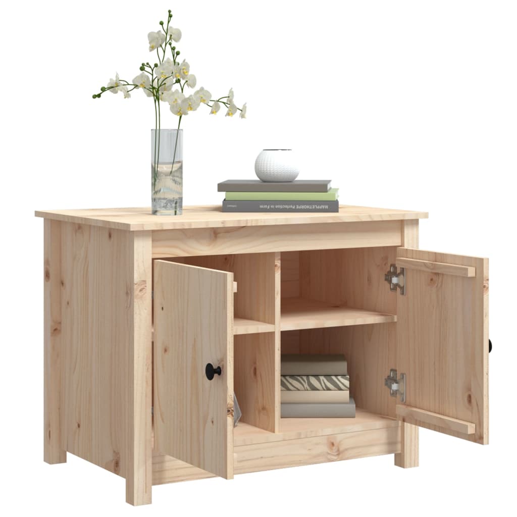Table basse 71x49x55 cm Bois massif de pin - Tables basses