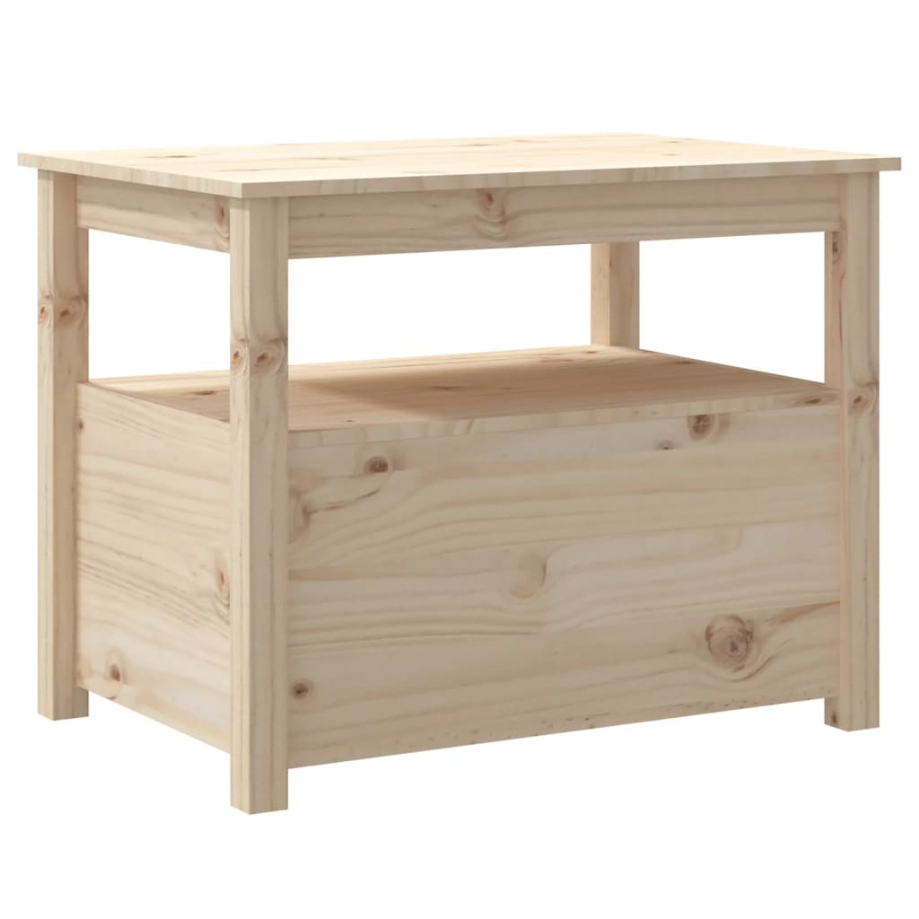 Table basse 71x49x55 cm Bois massif de pin - Tables basses