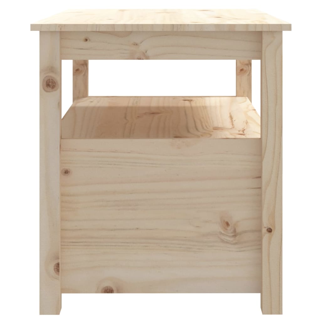 Table basse 71x49x55 cm Bois massif de pin - Tables basses