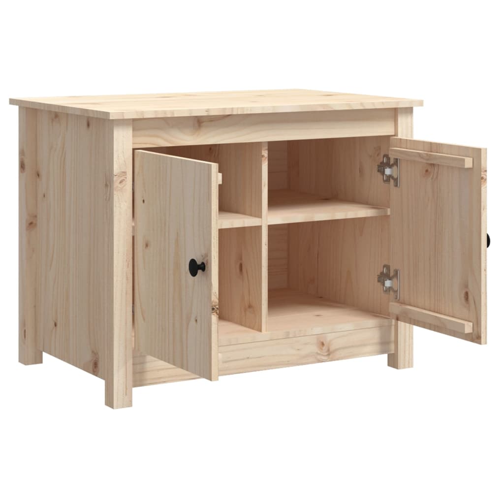 Table basse 71x49x55 cm Bois massif de pin - Tables basses
