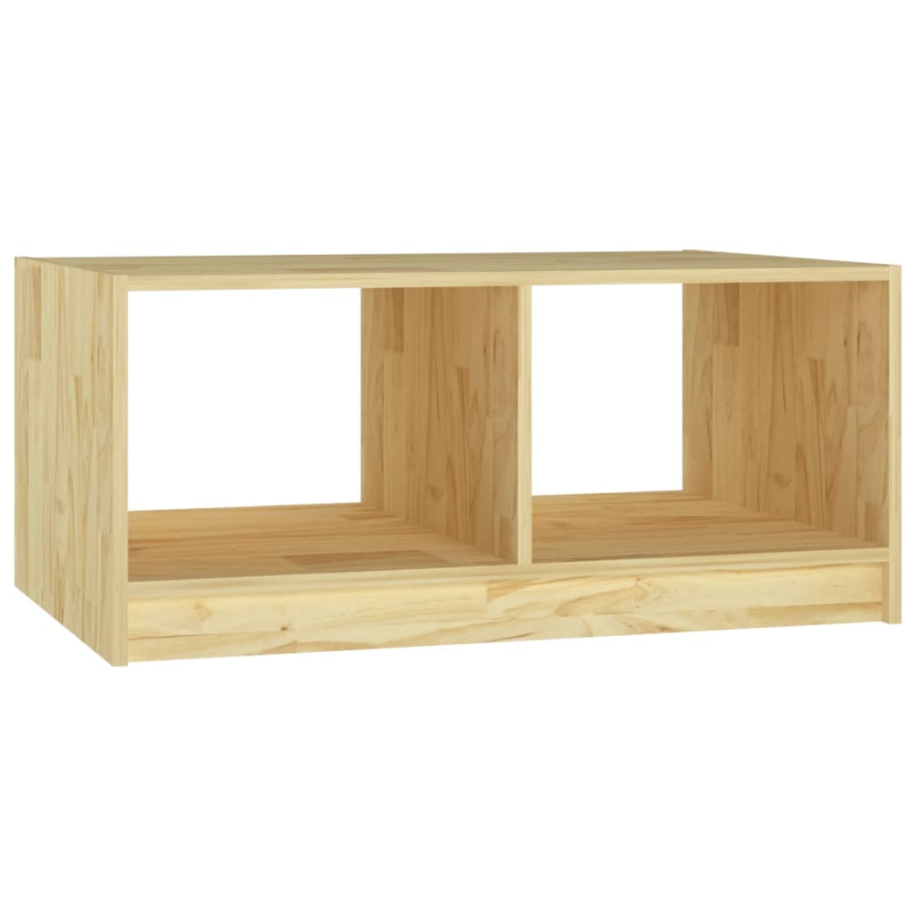 Table basse 75x50x33,5 cm Bois de pin massif - Tables basses