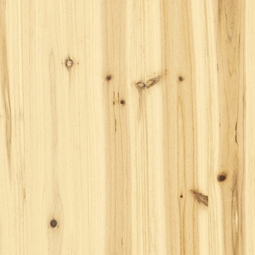 Table basse 75x50x33,5 cm bois de sapin massif - Tables basses