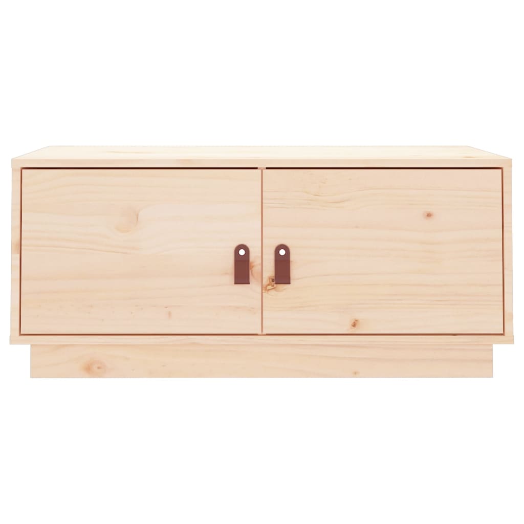 Table basse 80x50x35 cm Bois massif de pin - Tables basses