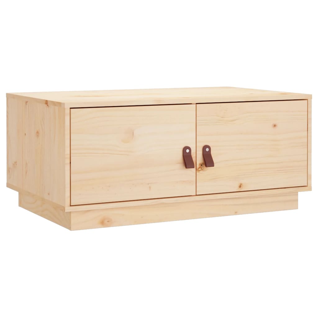 Table basse 80x50x35 cm Bois massif de pin - Tables basses