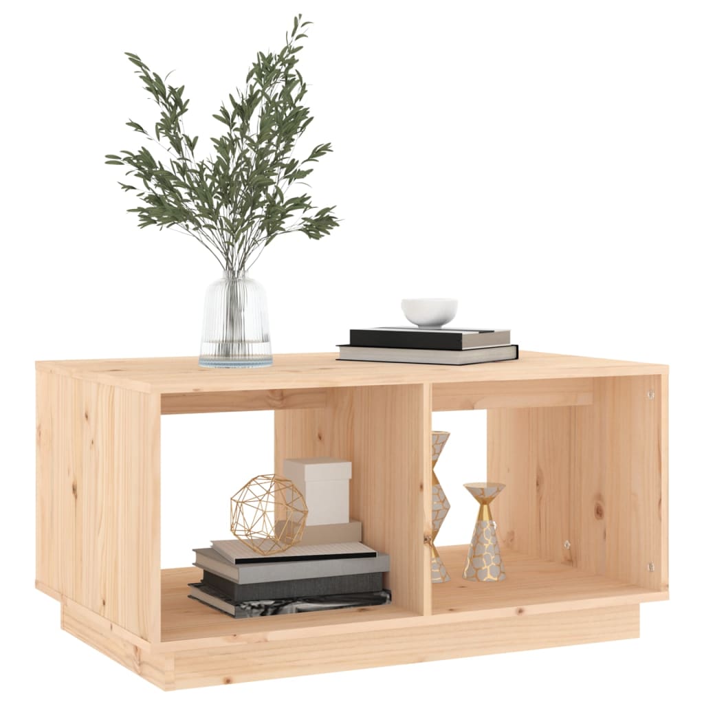 Table basse 80x50x40 cm Bois massif de pin - Tables basses