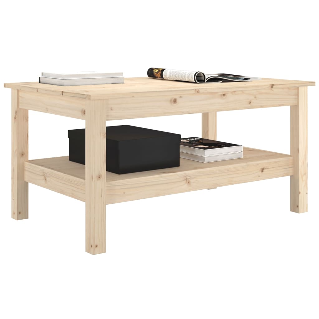 Table basse 80x50x40 cm Bois massif de pin - Tables basses
