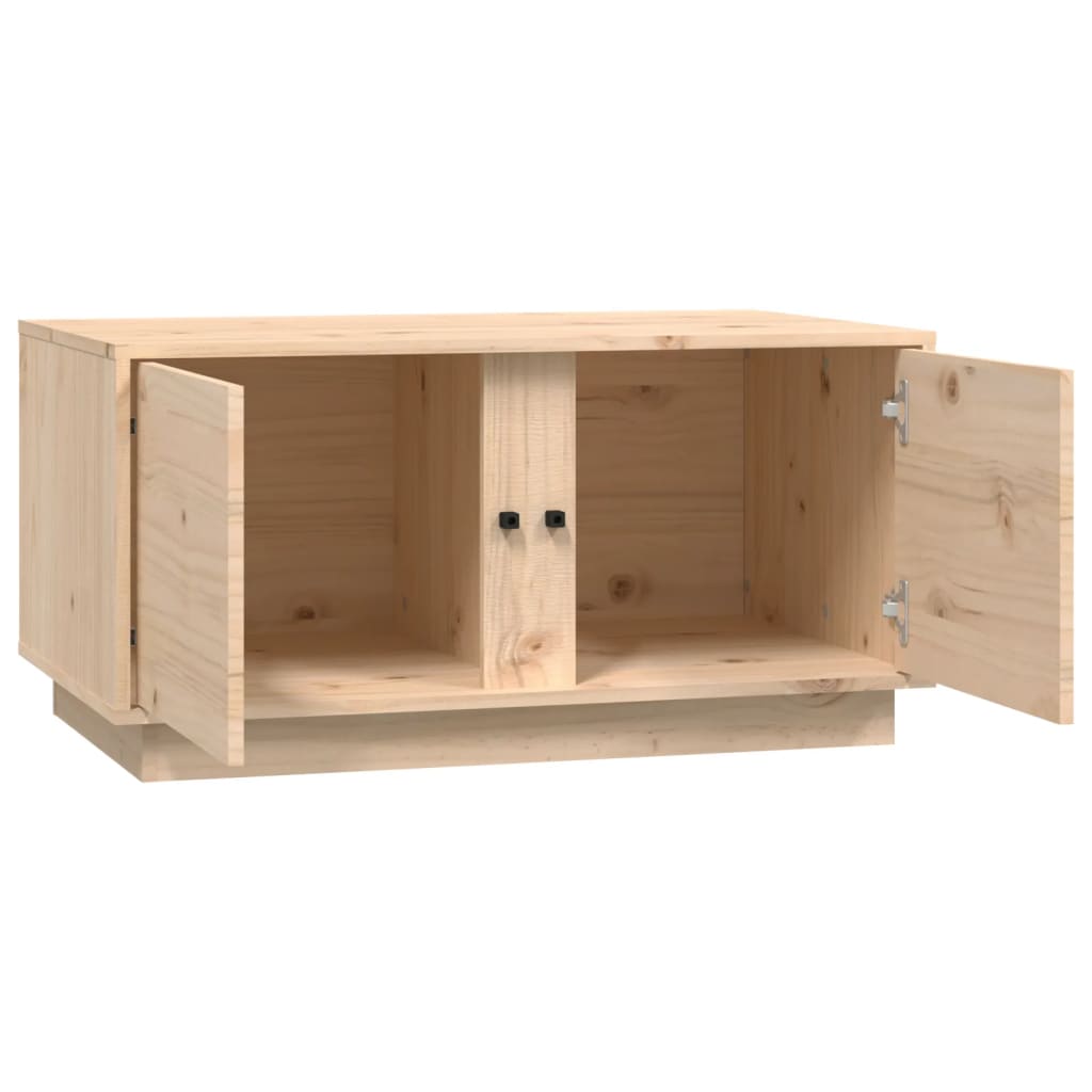 Table basse 80x50x40 cm Bois massif de pin - Tables basses