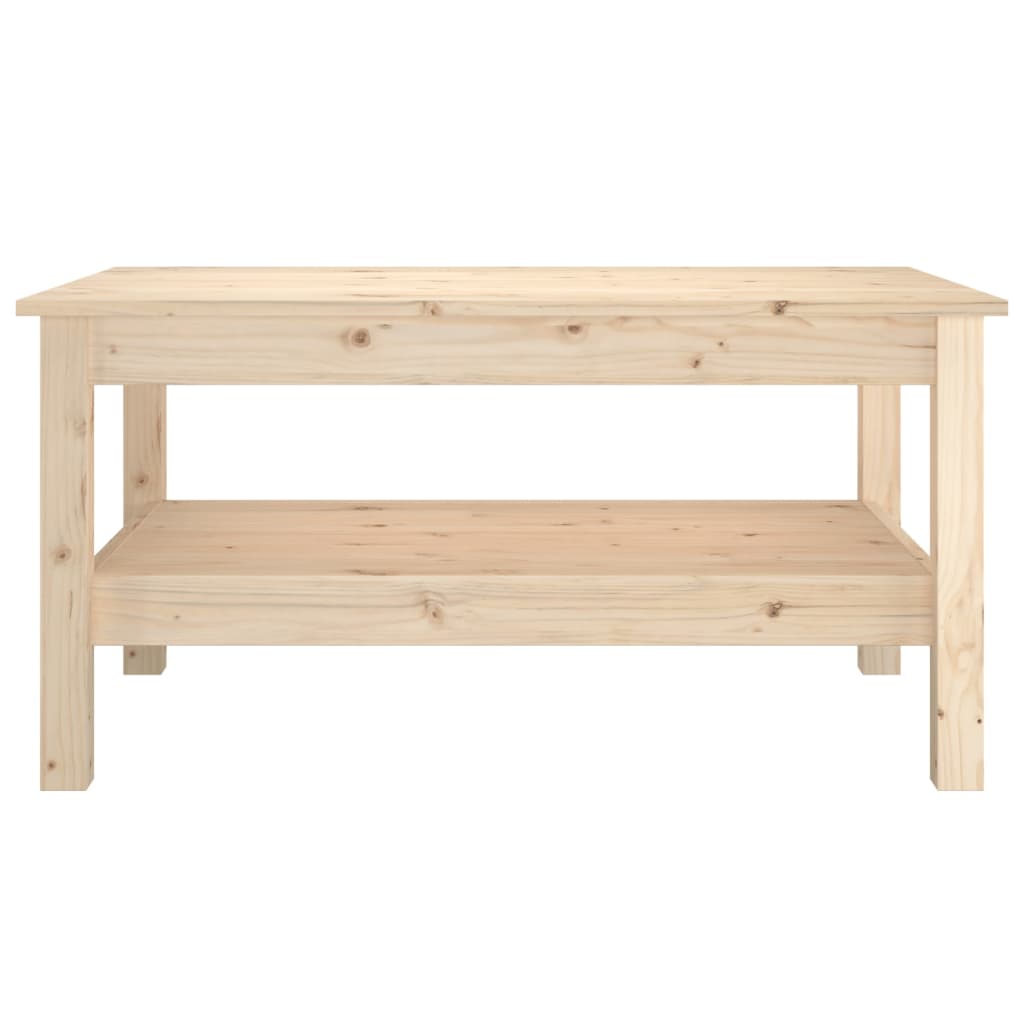 Table basse 80x50x40 cm Bois massif de pin - Tables basses