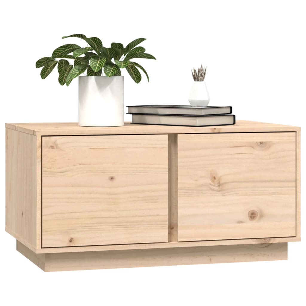 Table basse 80x50x40 cm Bois massif de pin - Tables basses