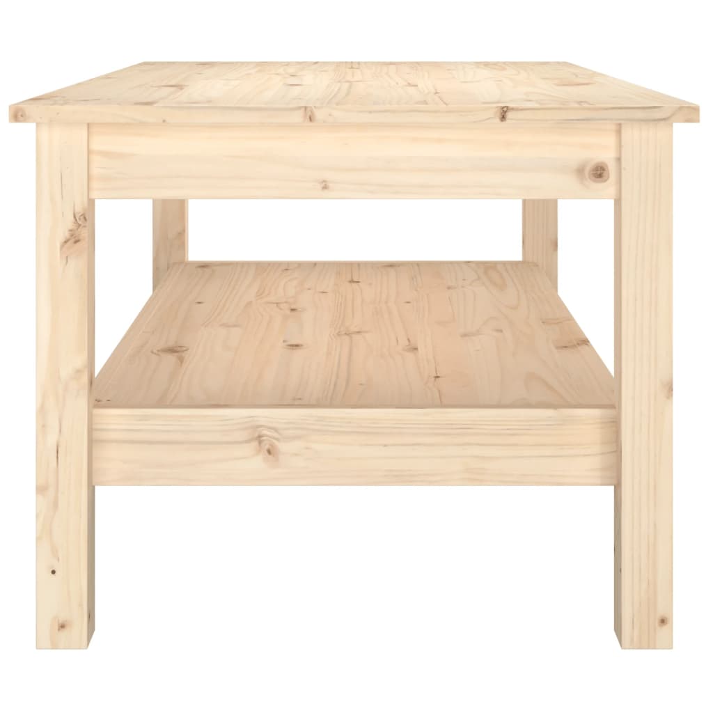 Table basse 80x50x40 cm Bois massif de pin - Tables basses