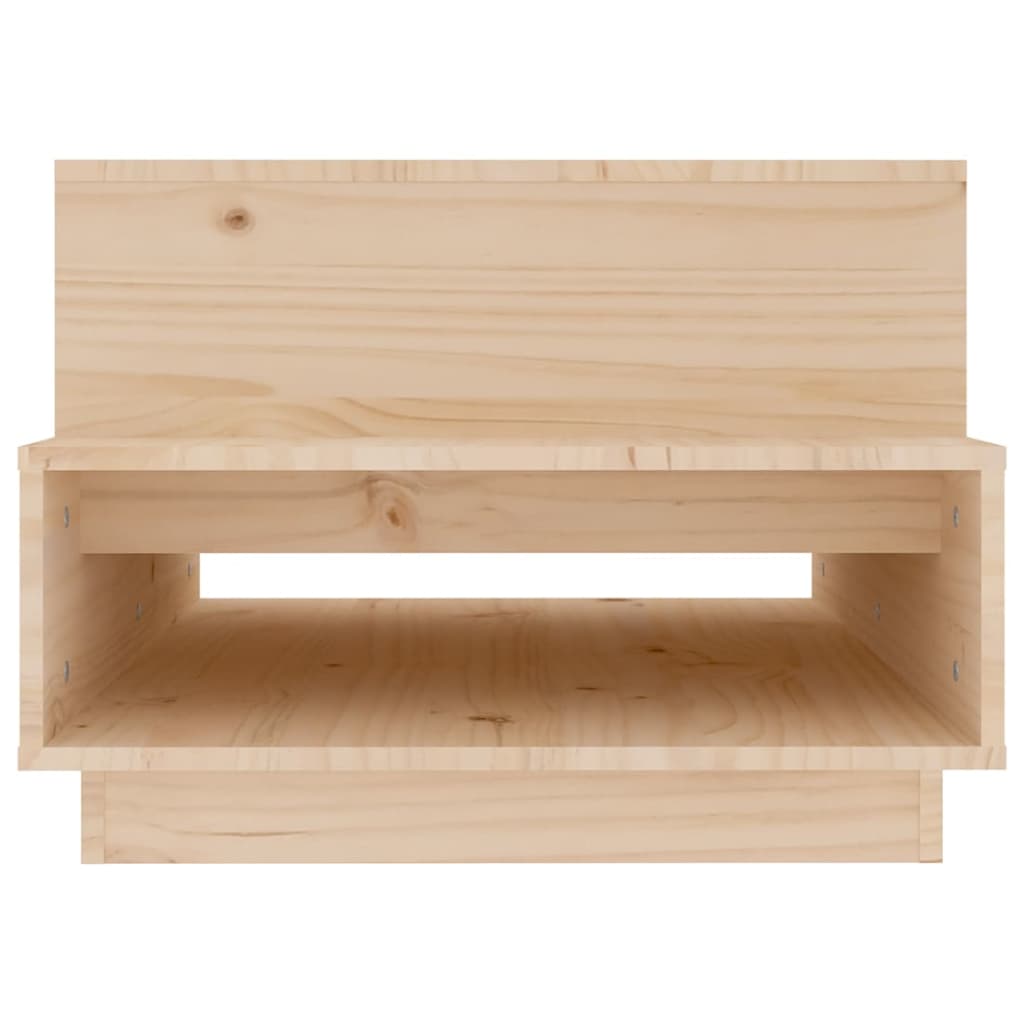 Table basse 80x55x40,5 cm Bois massif de pin - Tables basses