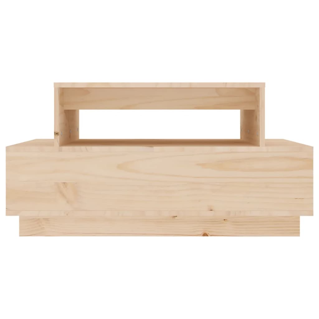 Table basse 80x55x40,5 cm Bois massif de pin - Tables basses