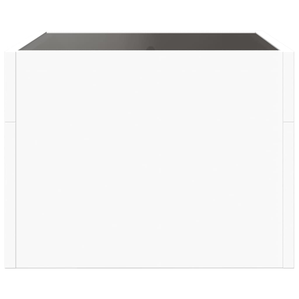 Table basse avec LED infini blanc 40x40x30 cm - Tables basses