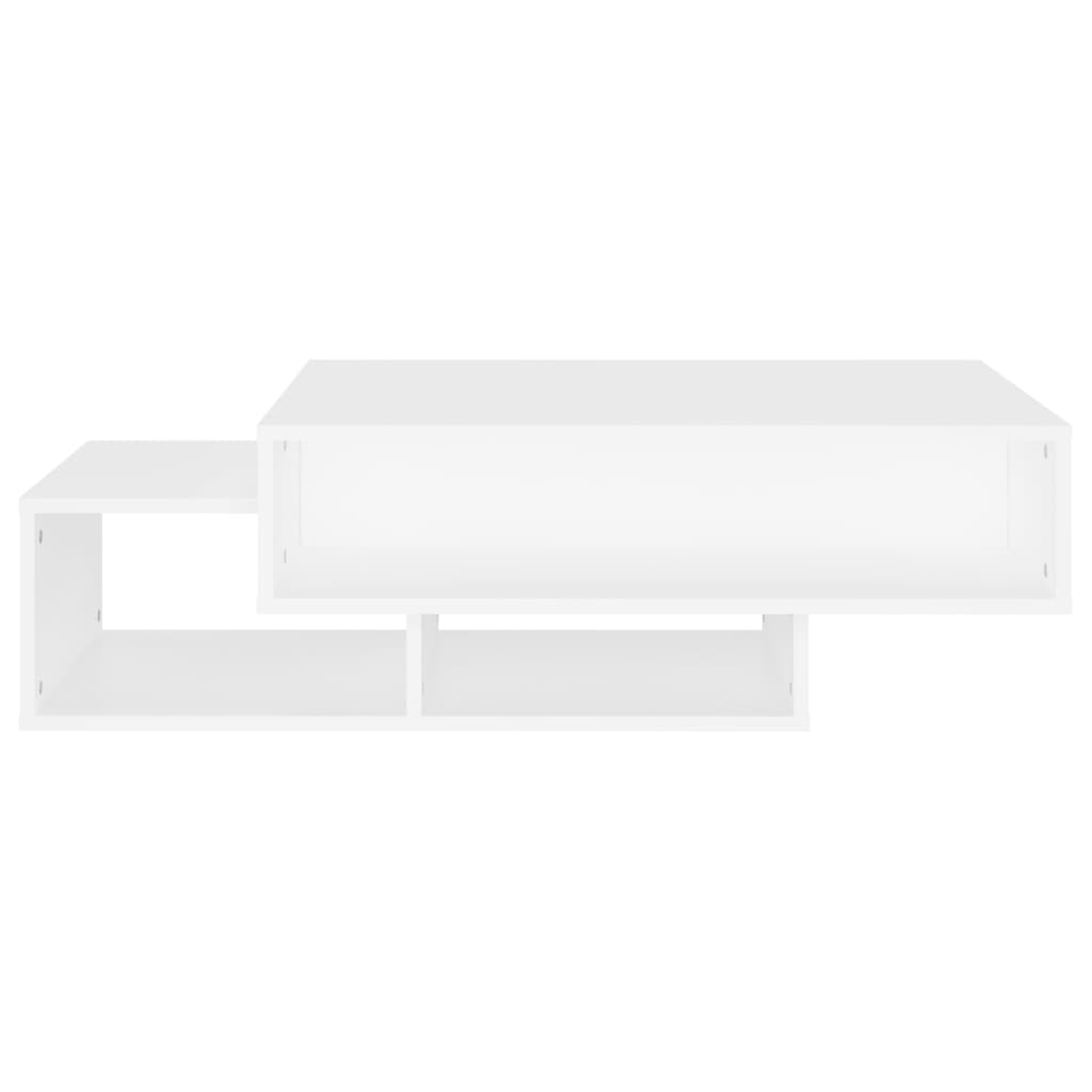 Table basse Blanc 105x55x32 cm Bois d’ingénierie - Tables basses