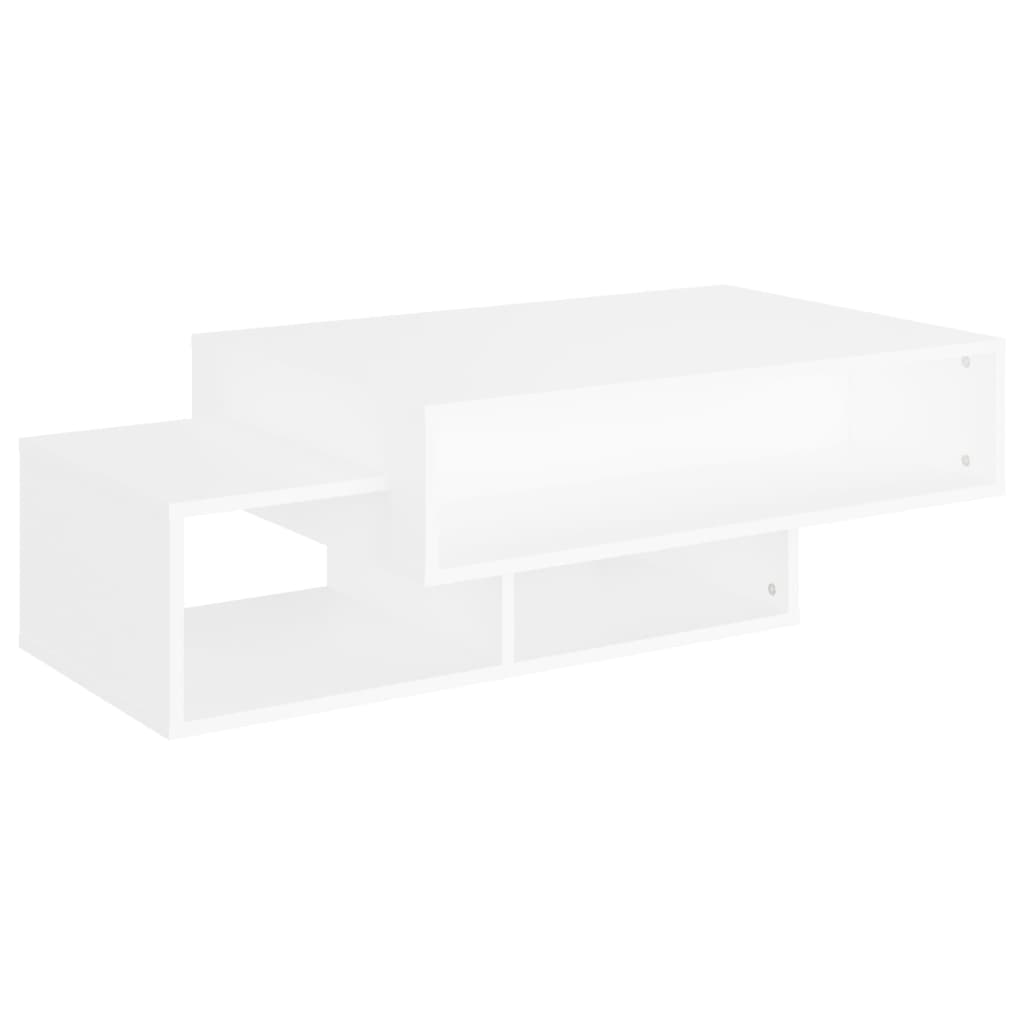 Table basse Blanc 105x55x32 cm Bois d’ingénierie - Tables basses