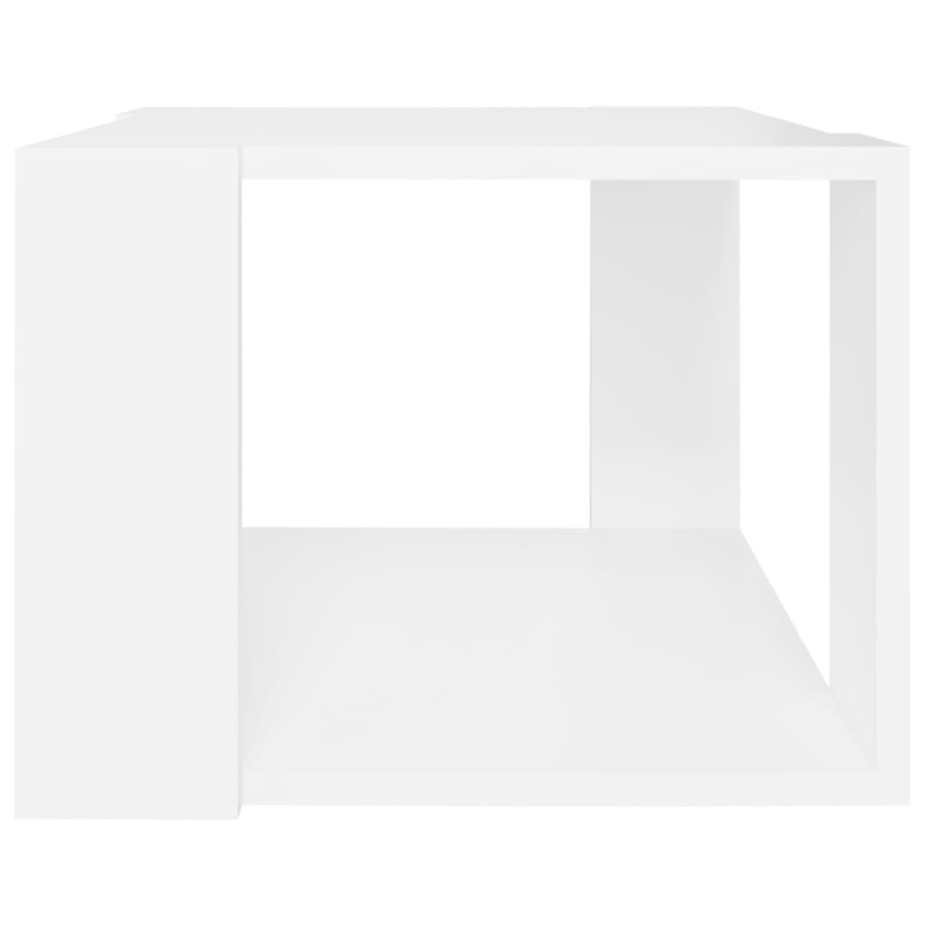 Table basse Blanc 40x40x30 cm Bois d’ingénierie - Tables basses