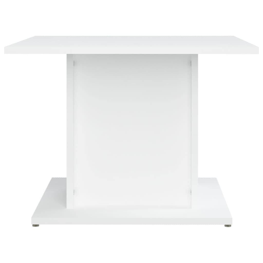 Table basse blanc 55,5x55,5x40 cm bois d’ingénierie - Tables basses