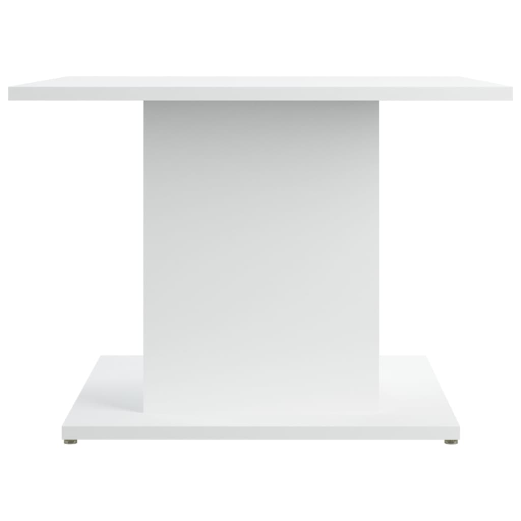 Table basse blanc 55,5x55,5x40 cm bois d’ingénierie - Tables basses